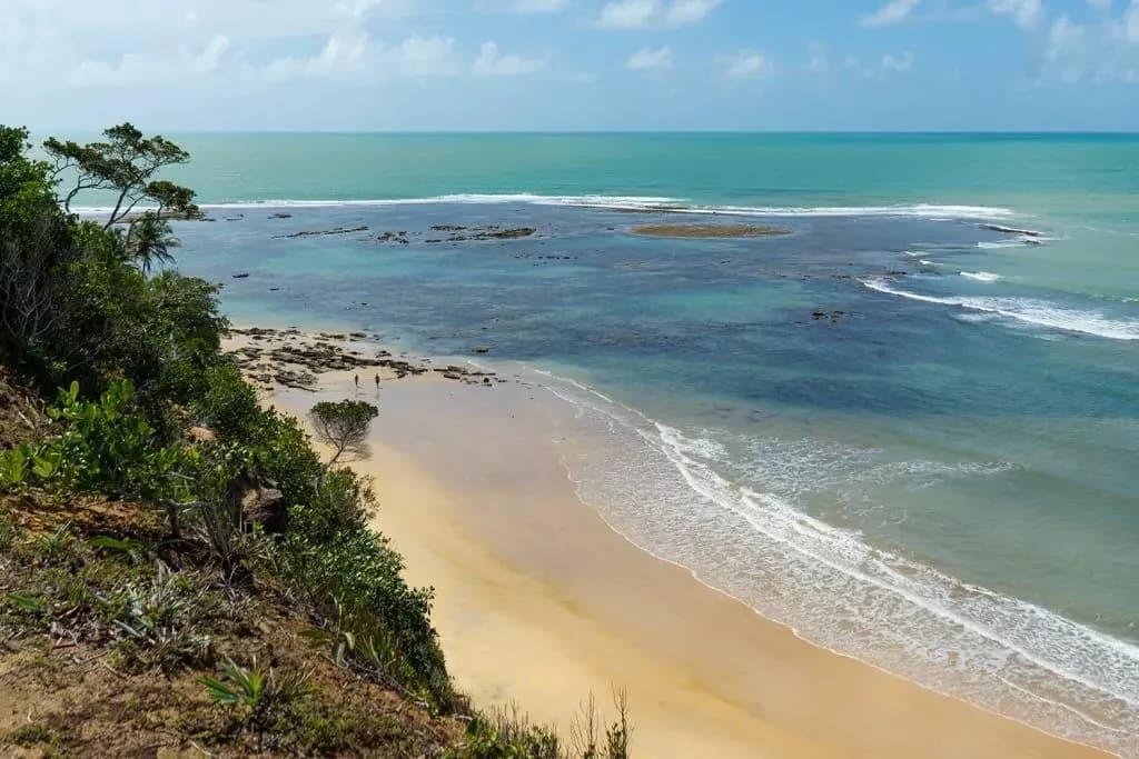 Beautiful coastal views at Praia do Satu