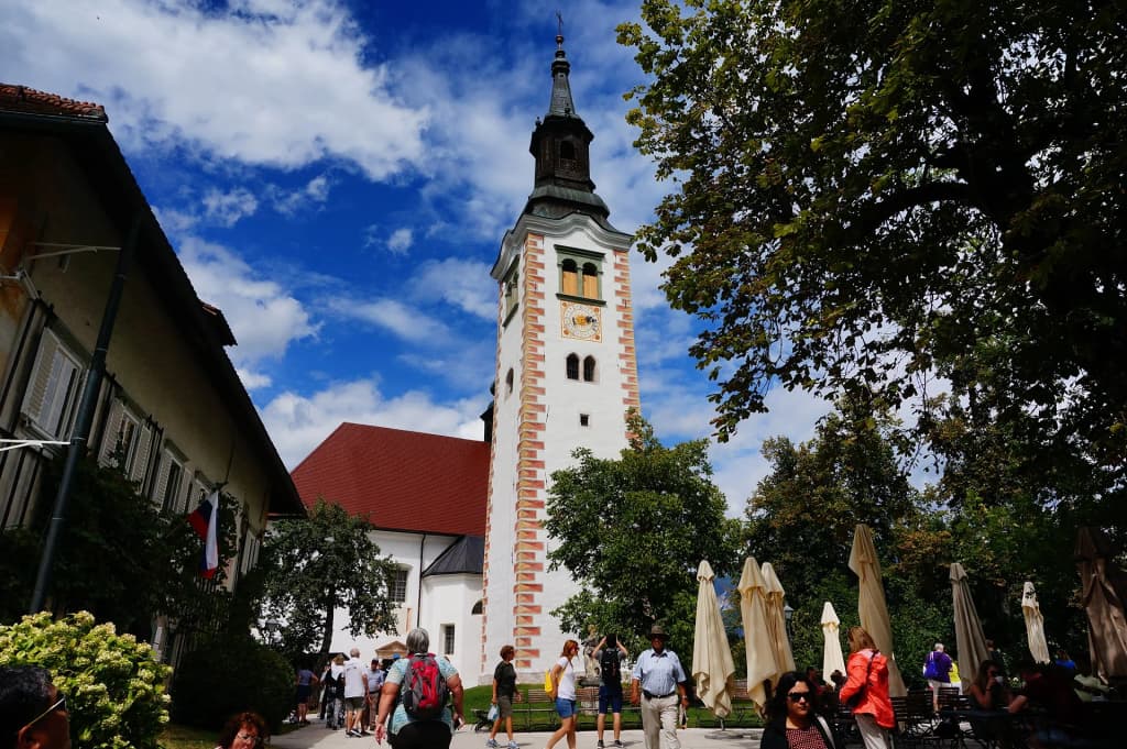 View of Lake Bled from the Mala Osojnica trail