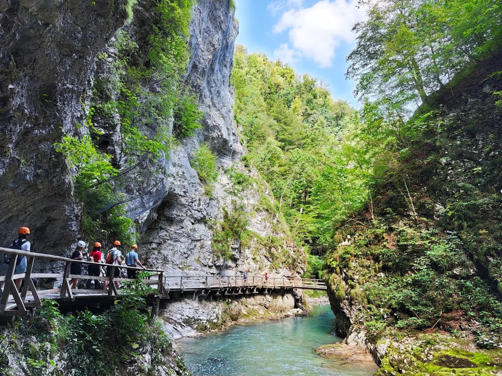 Towering peaks of Triglav National Park