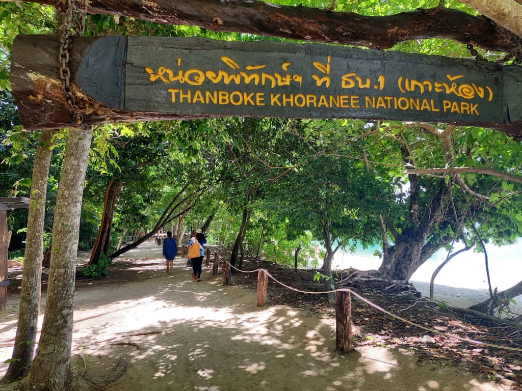 Snorkeling near the cliffs of Krabi - Photo by Olaf la Cour