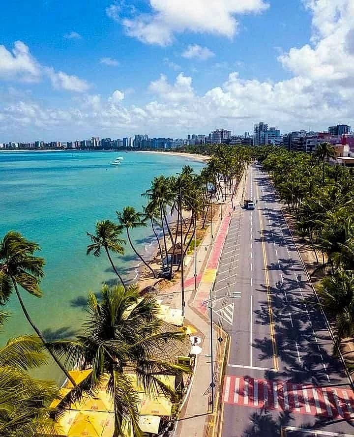 Maceió coastal view
