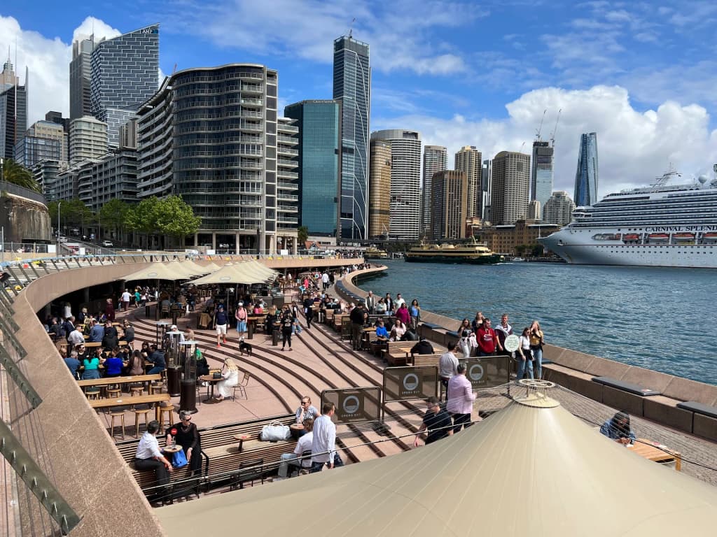 Sydney Opera House from the water