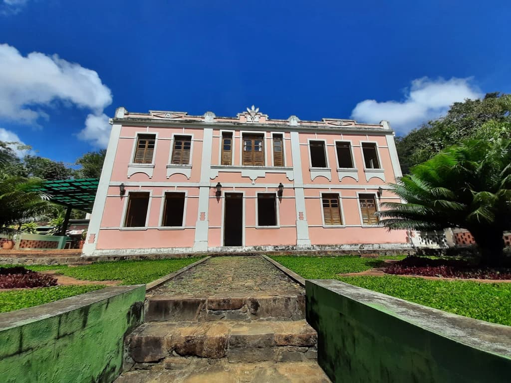 Arquitetura histórica e jardins da Fazenda Vila Rosa, Itacaré