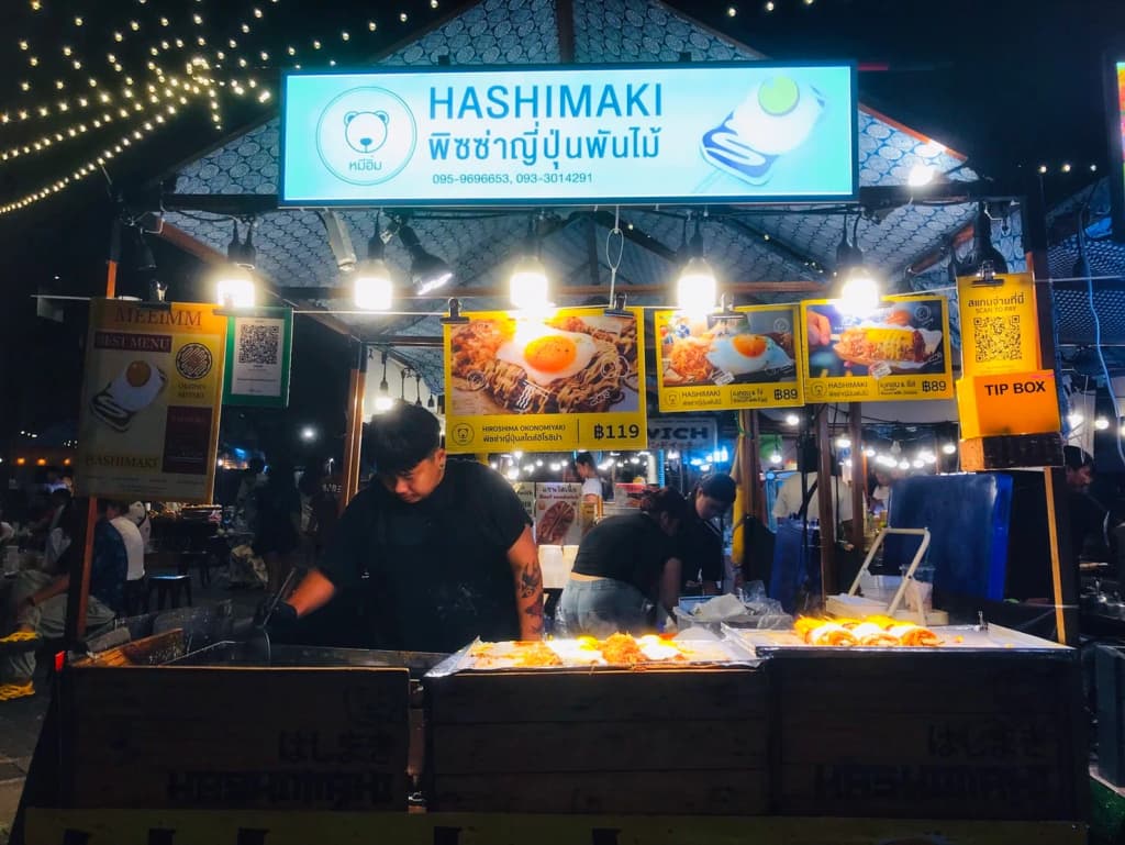 Ping Fai Festival with glowing lights