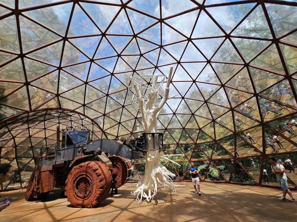 Sonic Pavilion interior at Inhotim