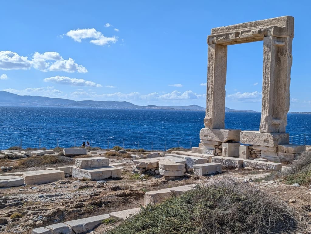 Temple of Apollo (Portara) - Photo by Ela