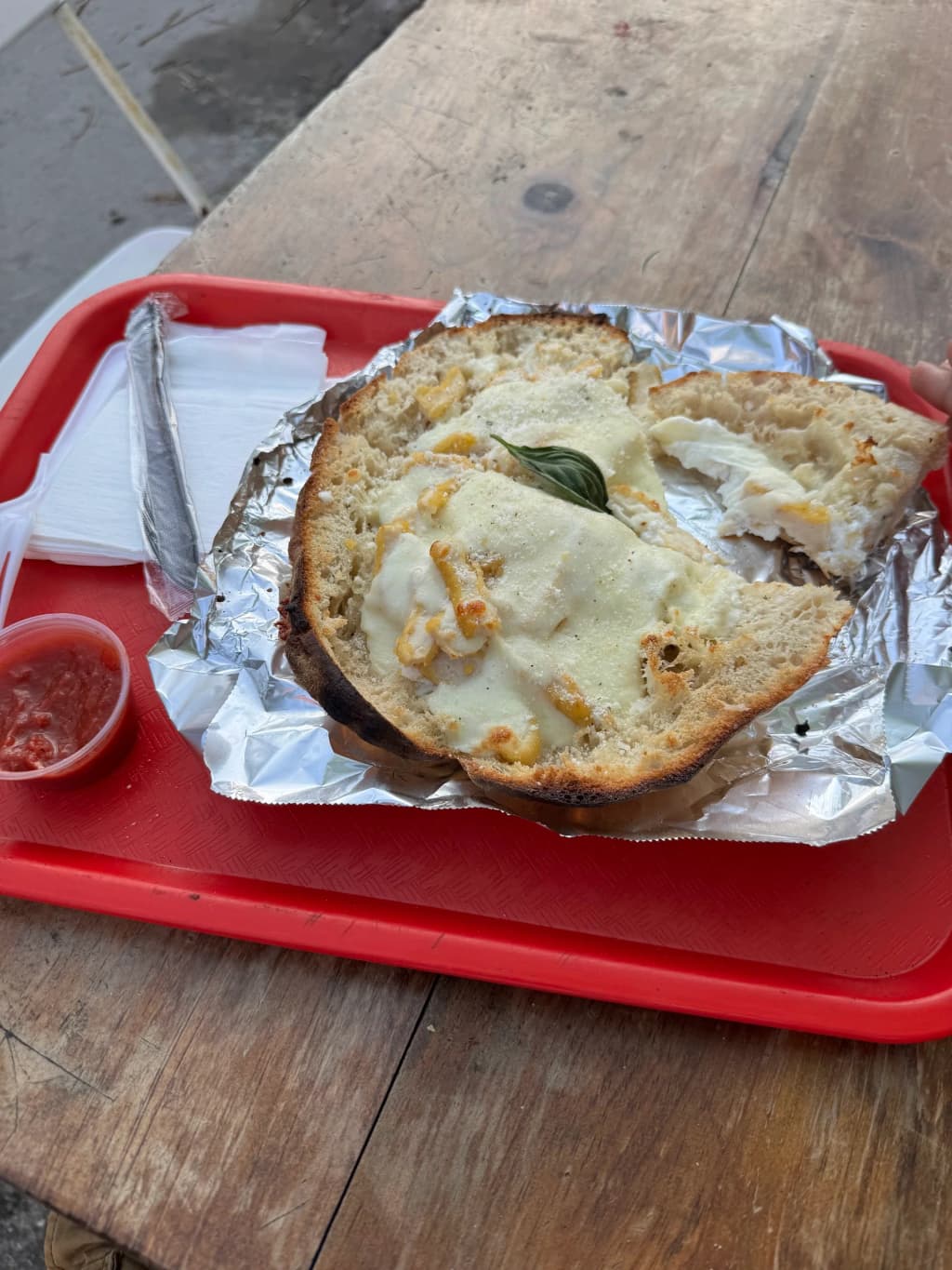 A fresh slice from the legendary Pugsley Pizza