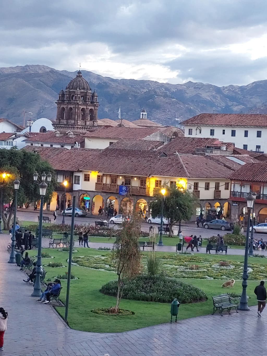 The majestic cathedral keeping watch over Cusco's historic main square