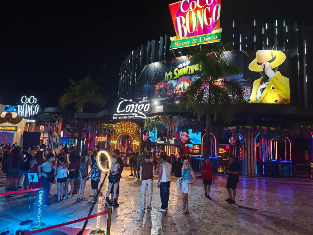 Spectacular live performance and nightlife at Coco Bongo Punta Cana
