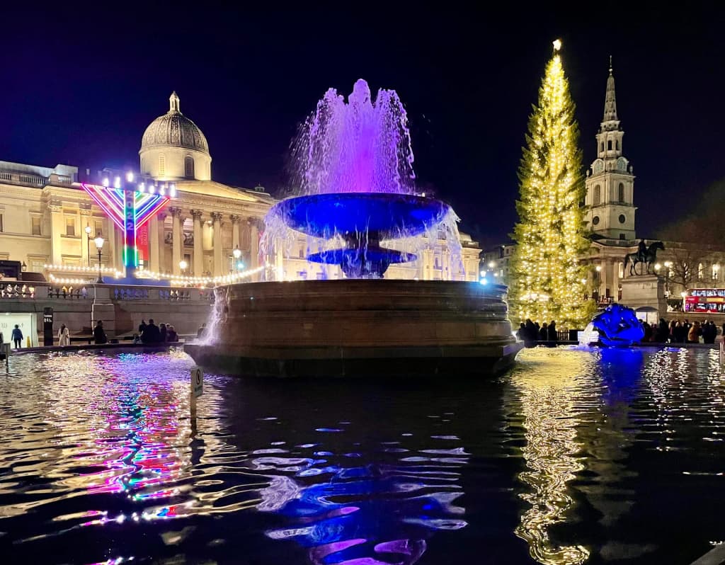 Iconic Westminster street view in London