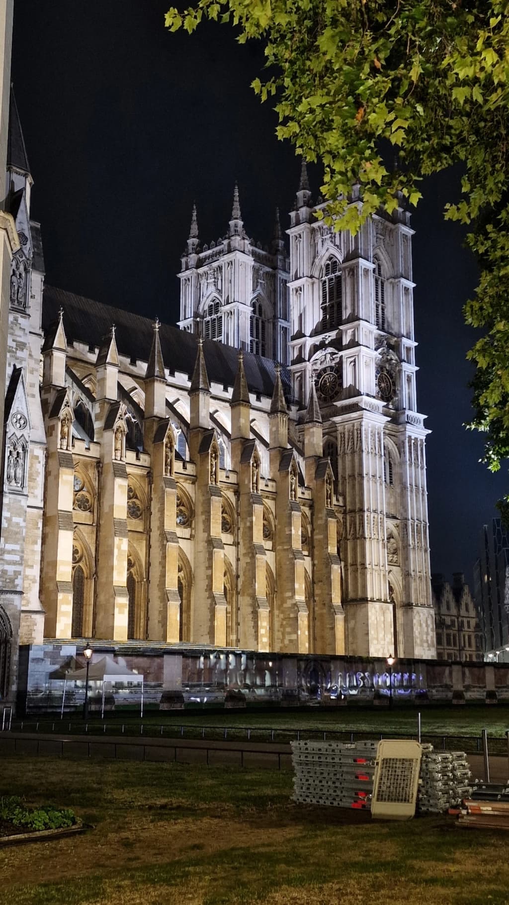 Scenic view of Westminster and the Thames River