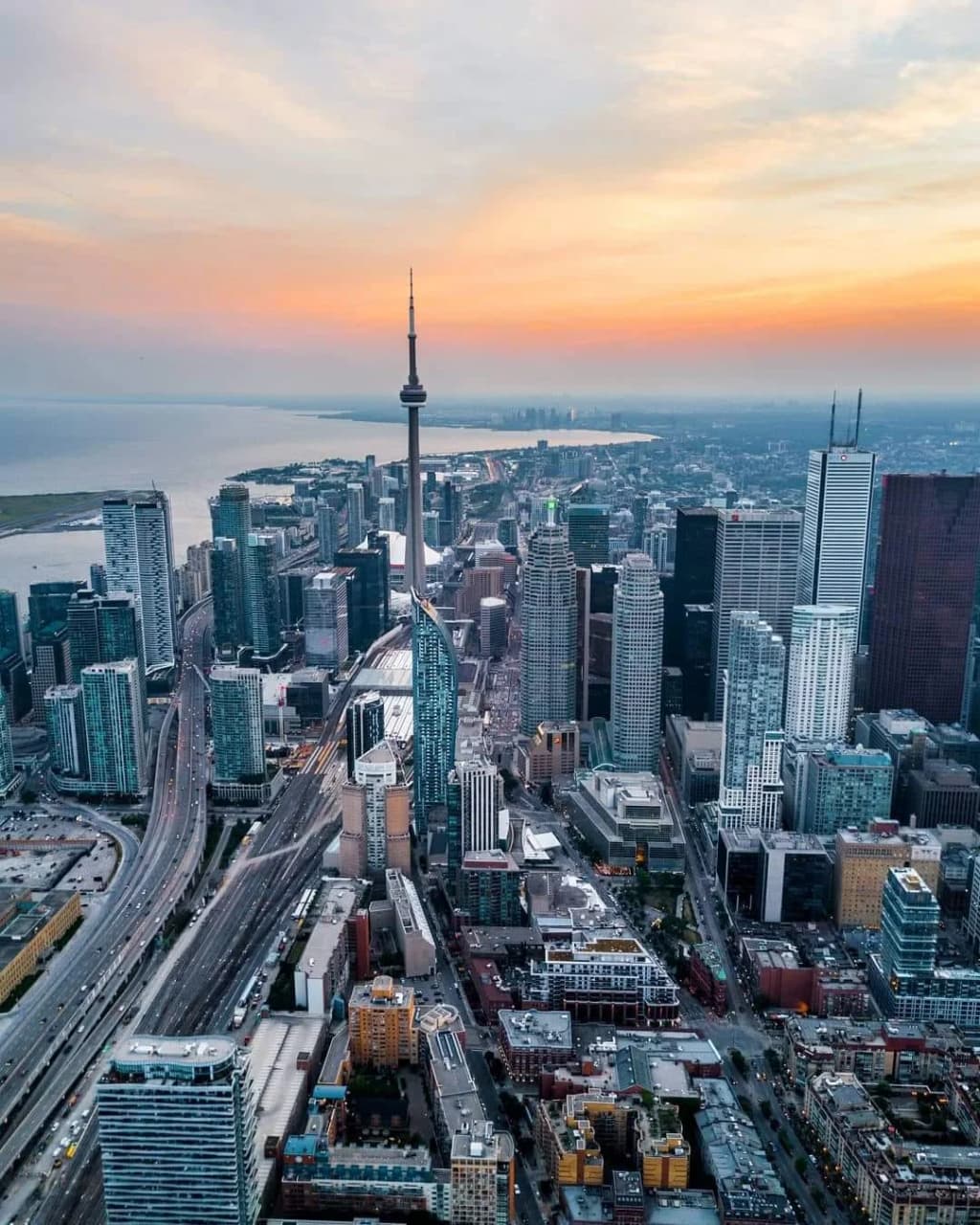 Busy street near Eaton Centre in Downtown Toronto - Photo by Neha T