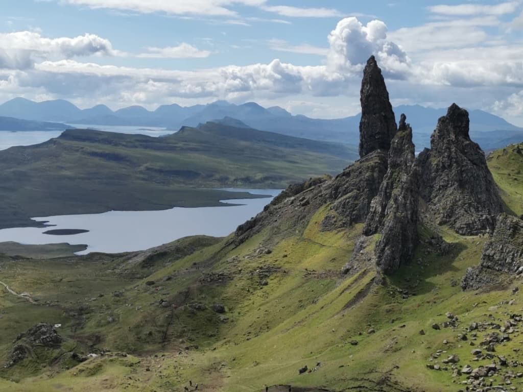 Las formaciones rocosas del Storr en la Isla de Skye