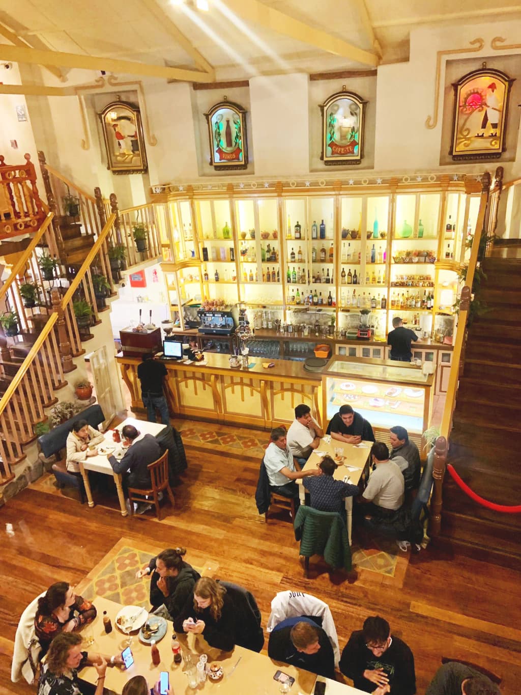 Hearty breakfast spread at Jack's Café