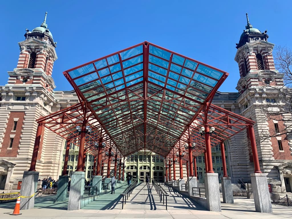 Historic Ellis Island National Museum of Immigration building