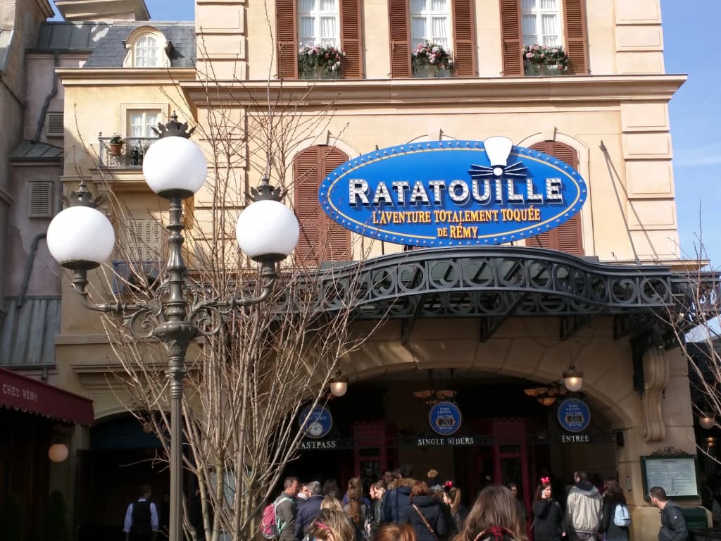 Ratatouille Ride Entrance