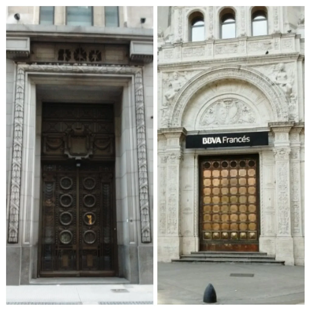 Microcentro de Buenos Aires lleno de energía urbana