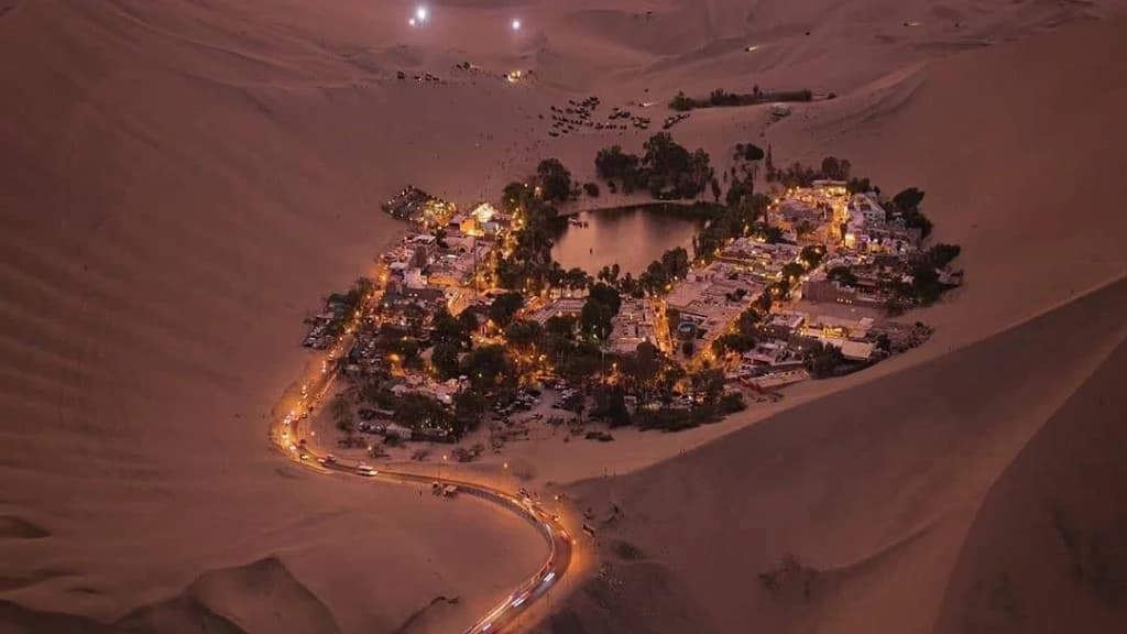 Huacachina Oasis - Photo by Laguna de Huacachina Ica