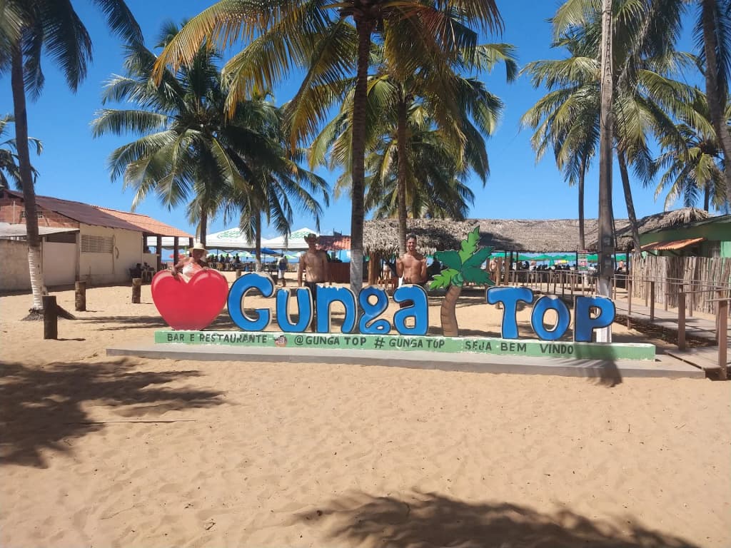 Urban beachscape at Ponta Verde, Maceió