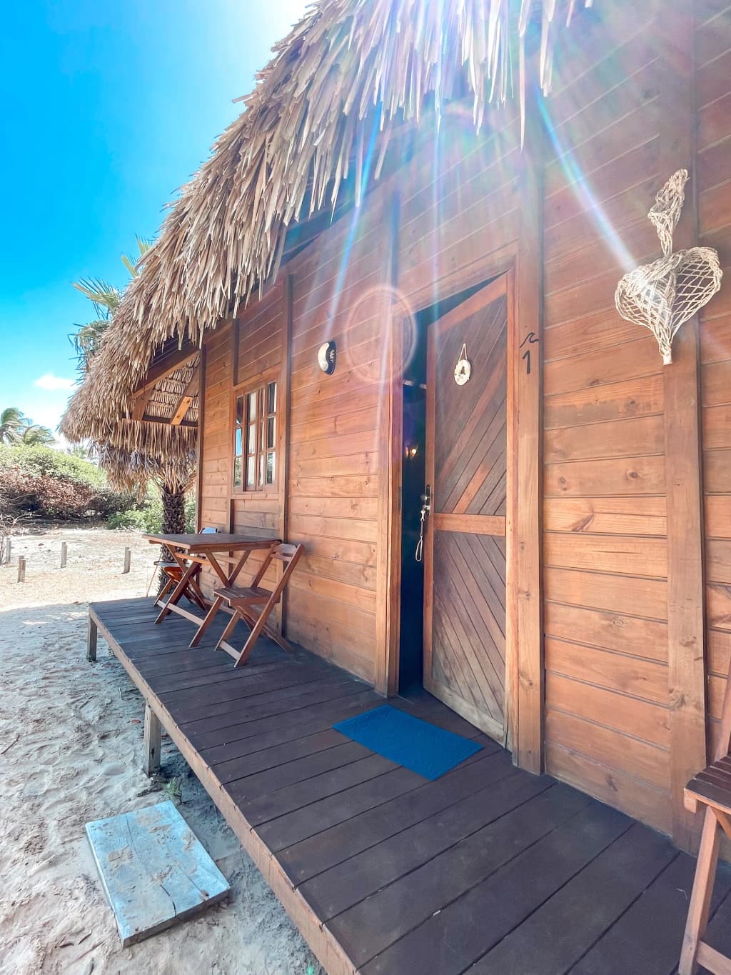 Rustic and wild sandy pathways at an Atins Beach House