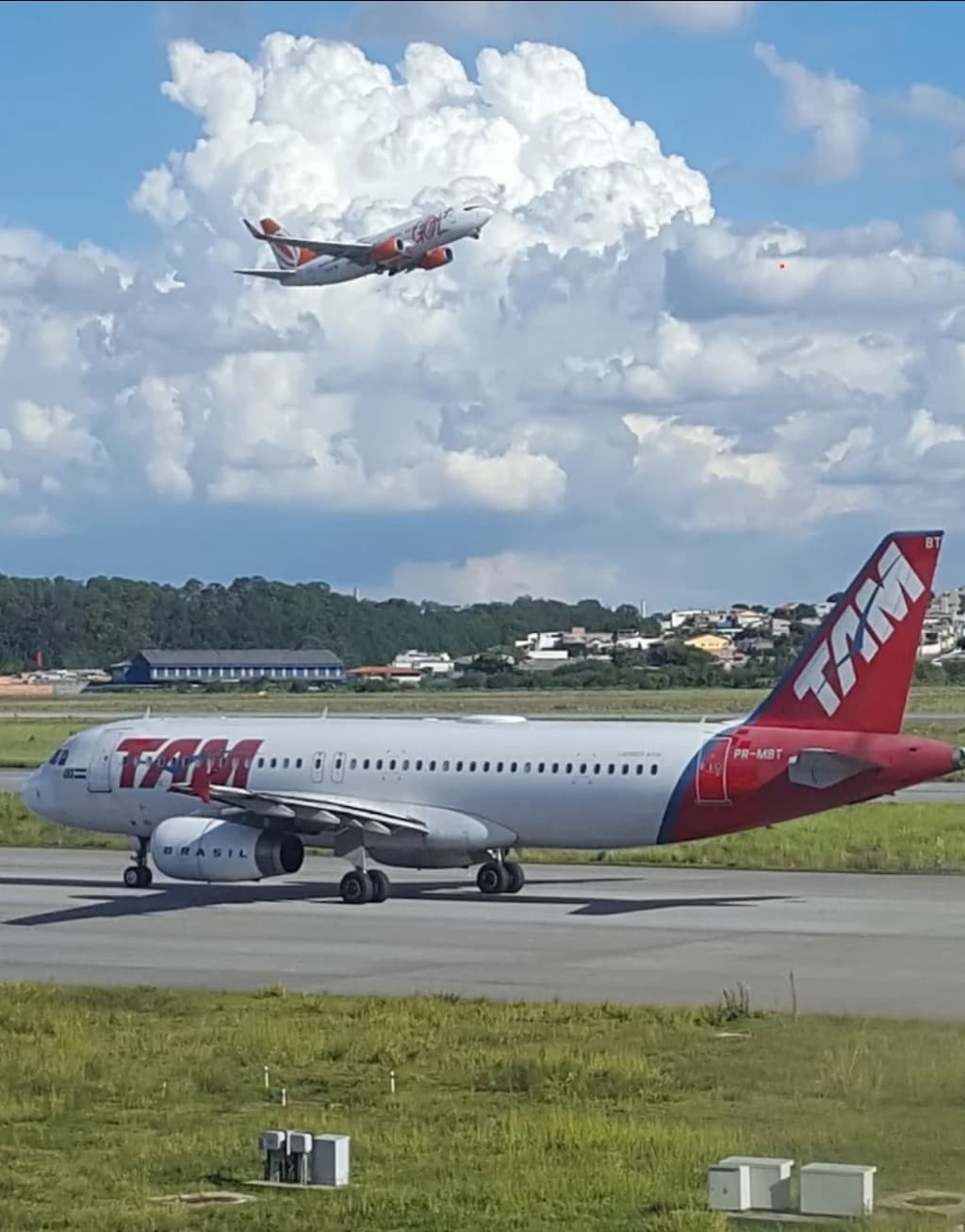 Vista costera en Brasil