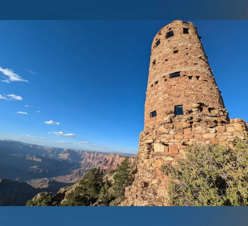Grand Canyon sunrise over the rim