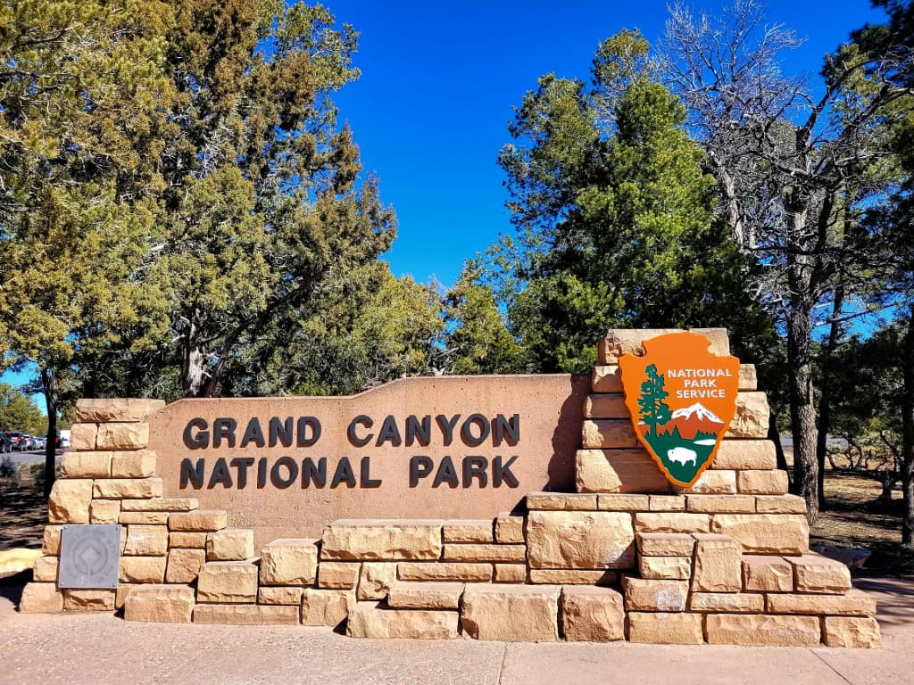 Grand Canyon sunset with dramatic clouds