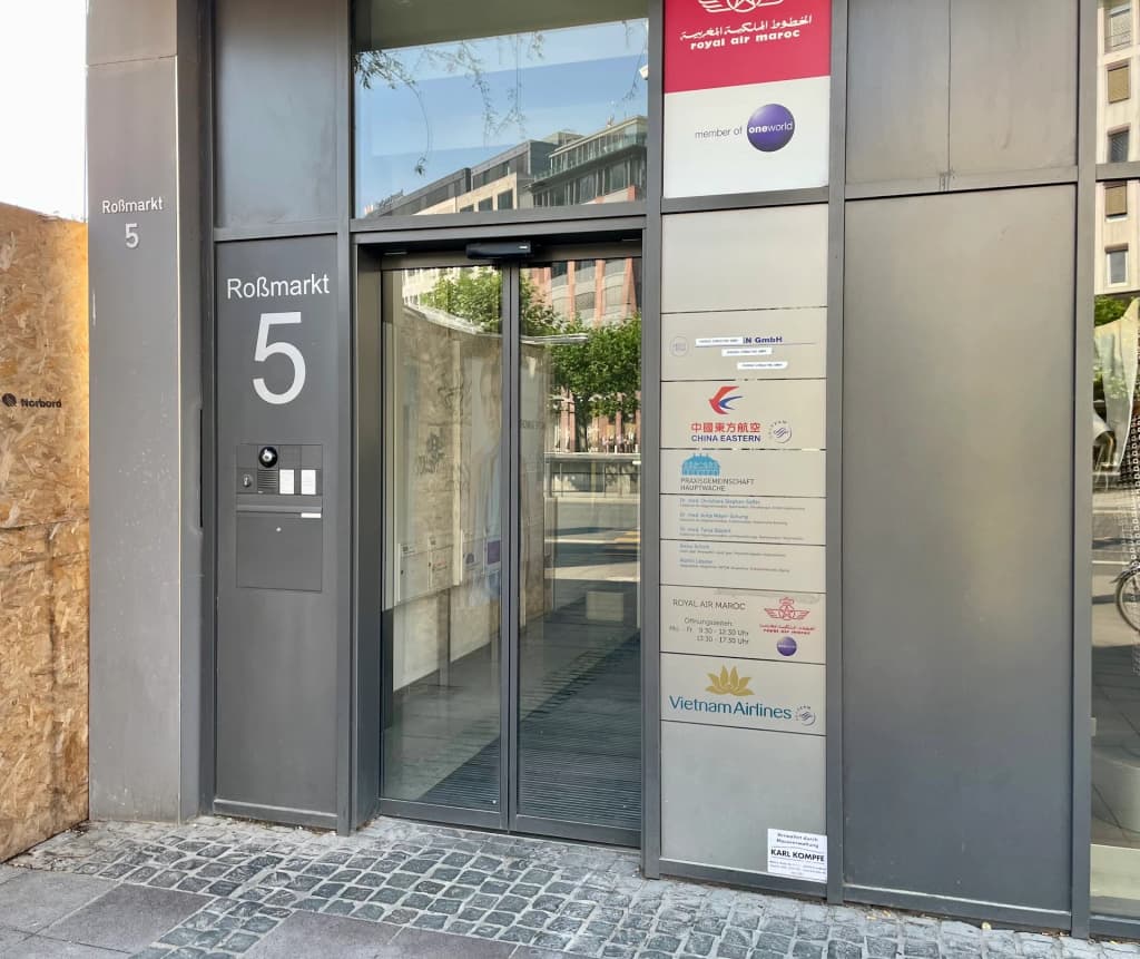 Royal Air Maroc Business Class Cabin