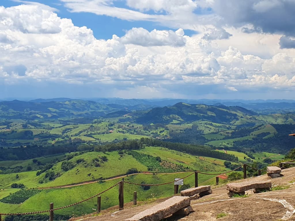 Panoramic view from Mirante da Pedra Bela Vista