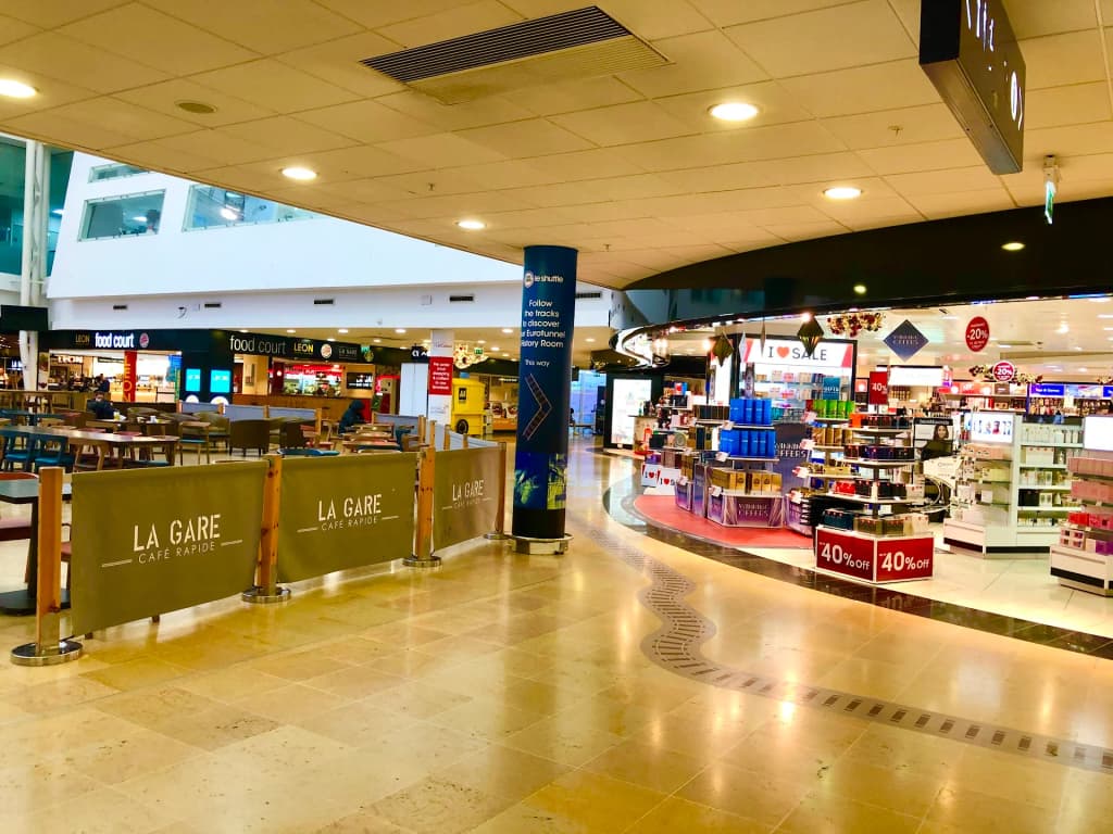 Eurostar check-in at Folkestone, buzzing with anticipation