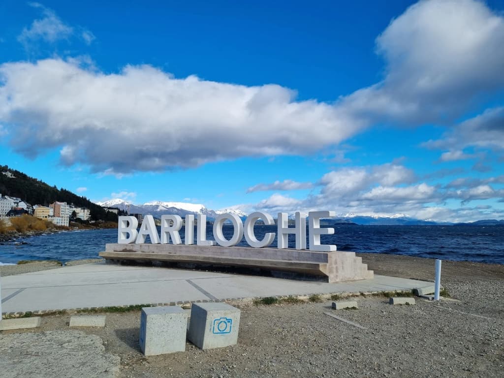 The sweeping view of Nahuel Huapi Lake from the heart of Bariloche