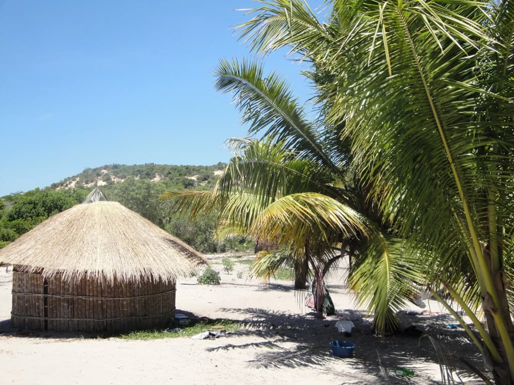 Litoral intocado de Vilankulos, Moçambique