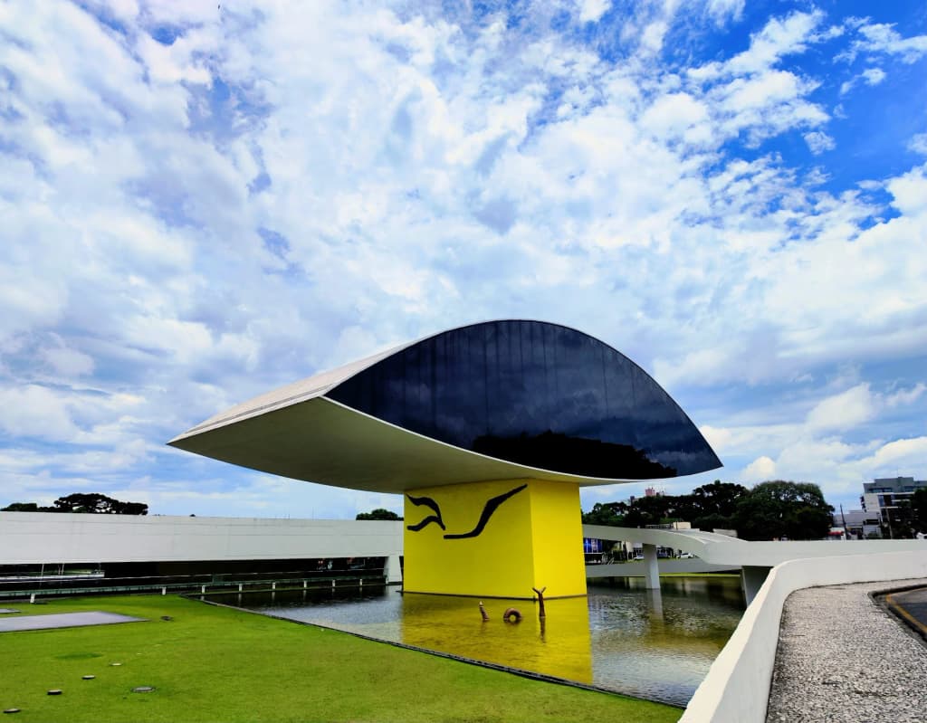 Oscar Niemeyer Museum in Curitiba