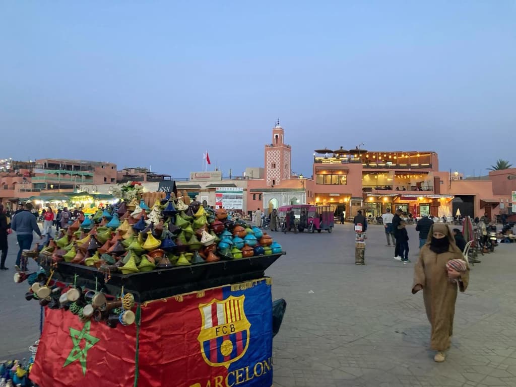Jemaa el-Fnaa - Photo by Sudhir Bhargava