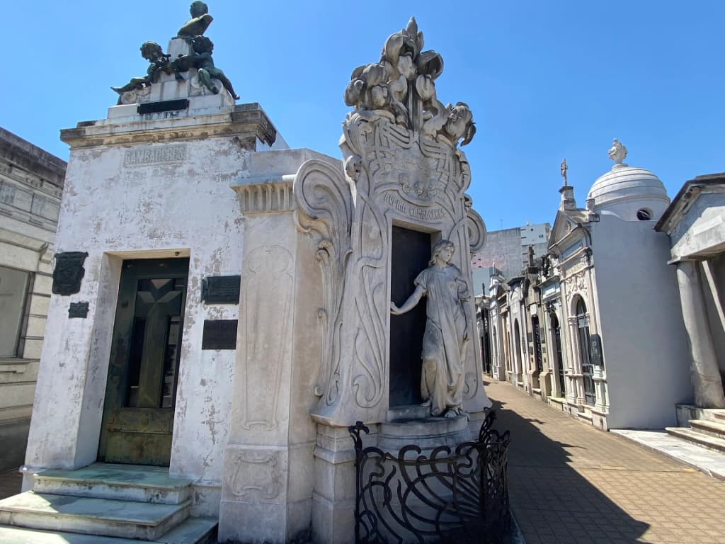 Recoleta Cemetery - Photo by Jo Dejonckheere