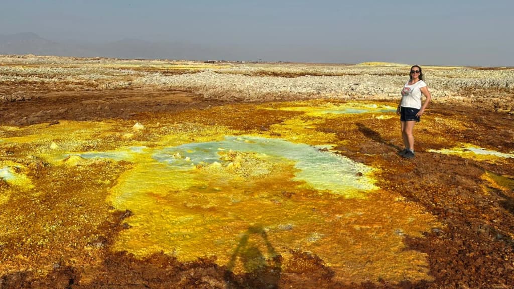 Atardecer en las tierras altas etíopes