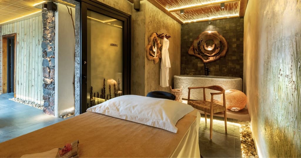 Luxury glamping tent interior at Parador Cambará do Sul