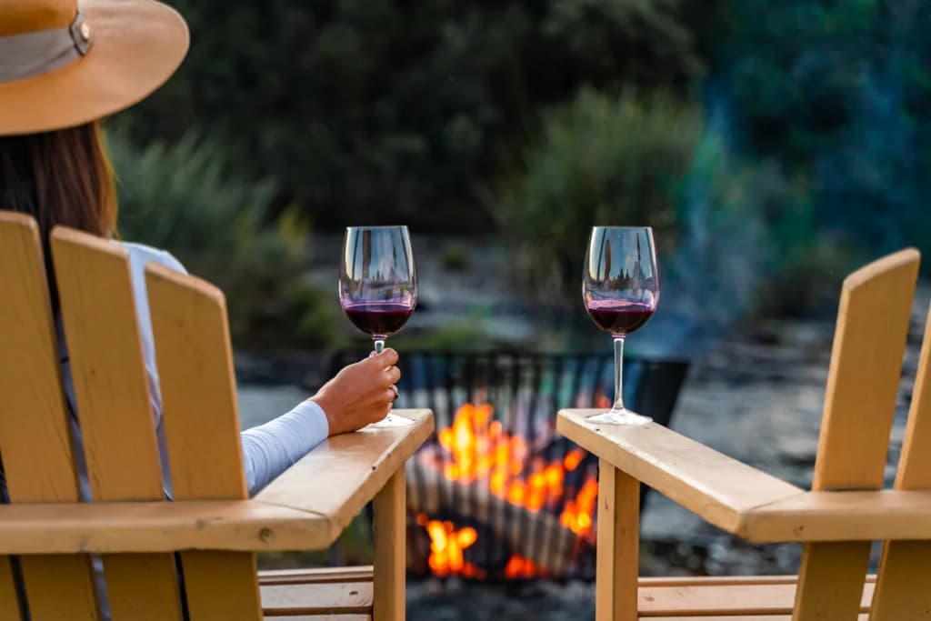 Wooden walkway leading to the Centennial Cambará tree