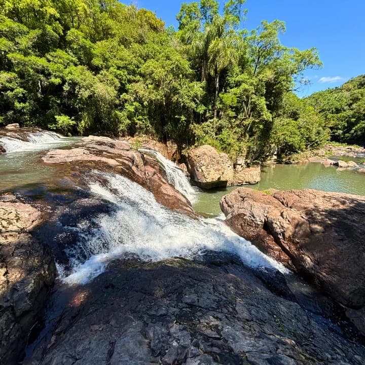 Cascata Tosimati waterfall in Antônio Prado