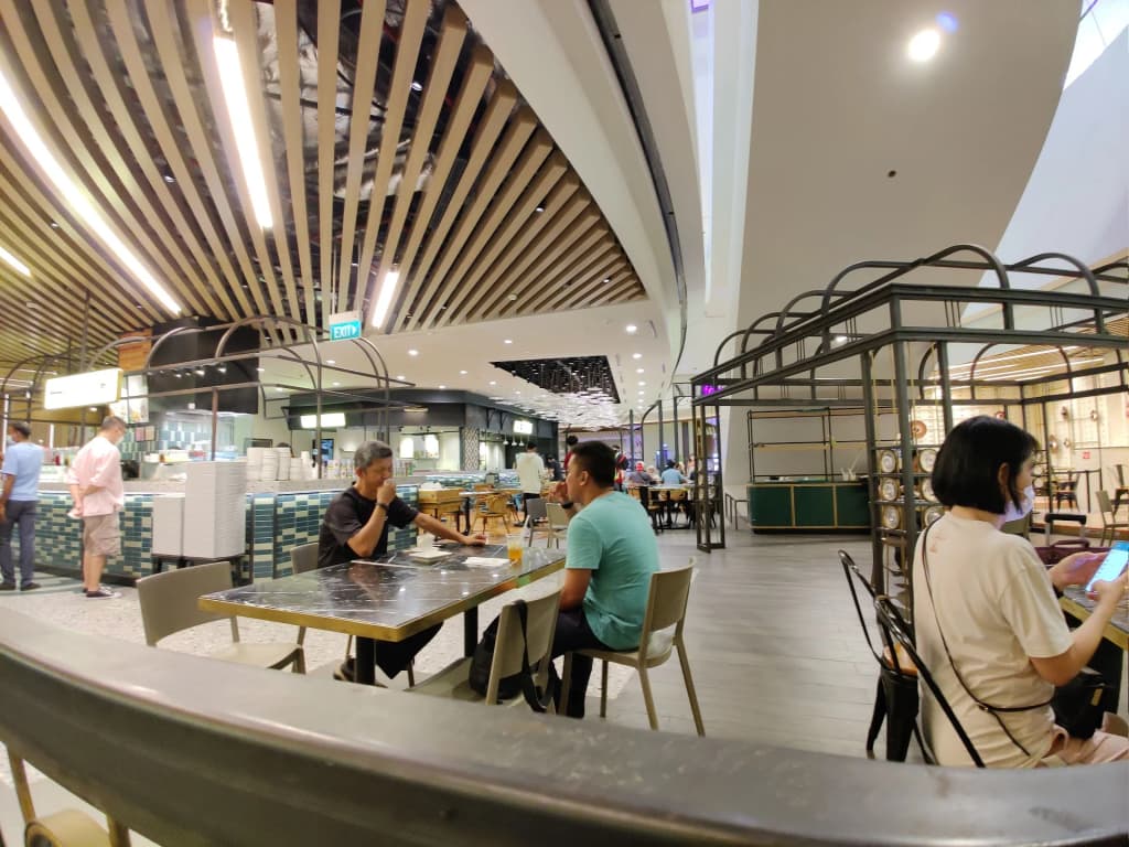 The exceptional indoor waterfall at Jewel Changi Airport