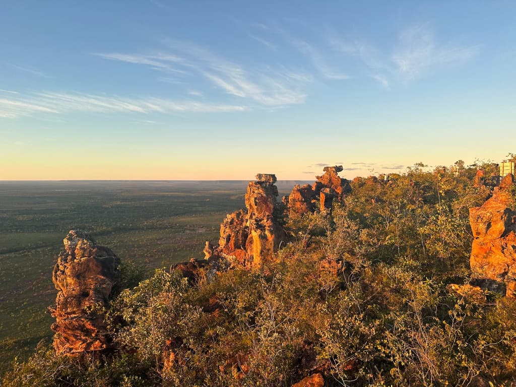 Sunrise hike at Morro do Sereno