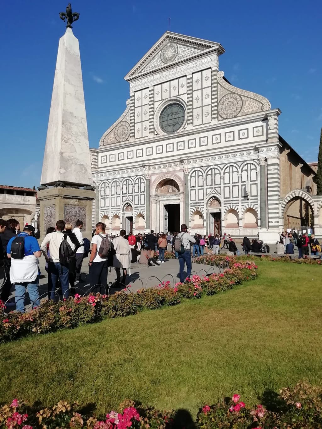 The warm golden hues of Florence at twilight