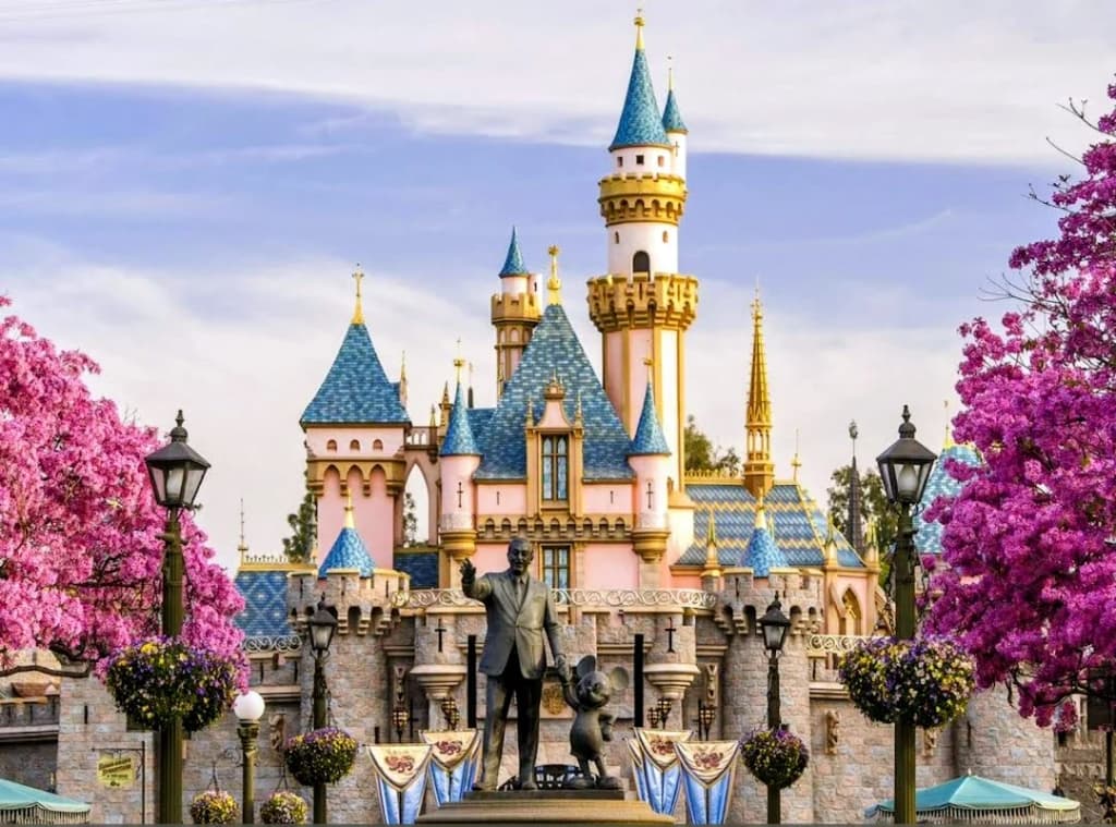 Inside the intricate Sleeping Beauty Castle Walkthrough in Disneyland