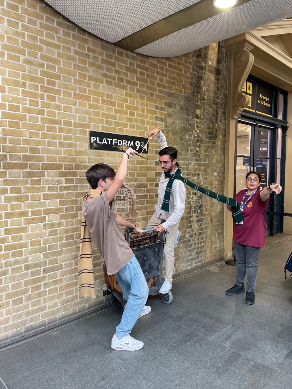 Platform 9¾ - Photo by Domenico