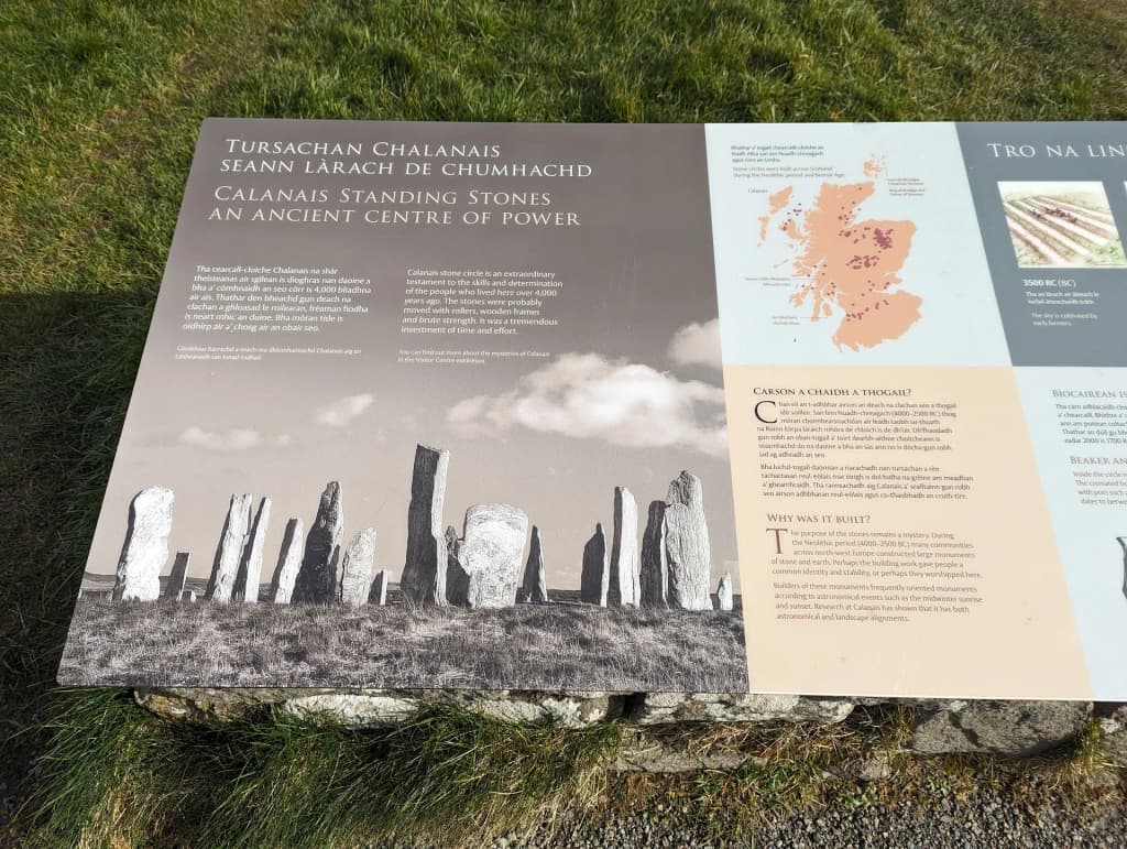 Las imponentes piedras de Calanais en las Hébridas Exteriores