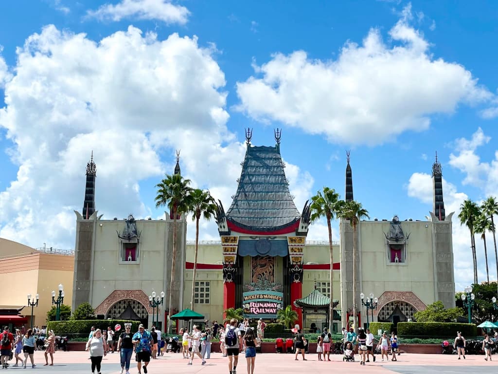 Disney's Hollywood Studios entrance street