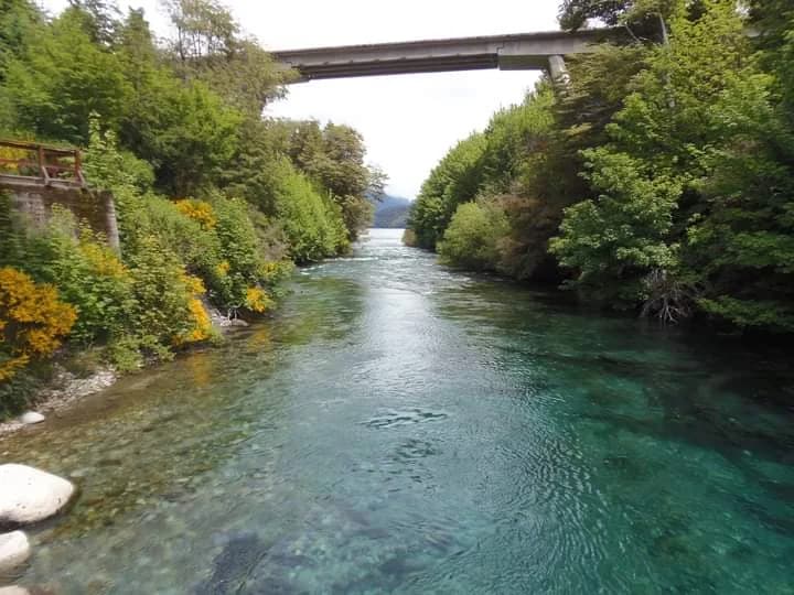 Wooden architecture and serene streets of Villa La Angostura