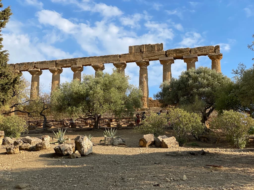 Ancient columns at Agrigento