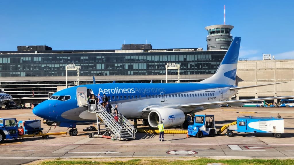International Terminal at Aeroparque Jorge Newbery