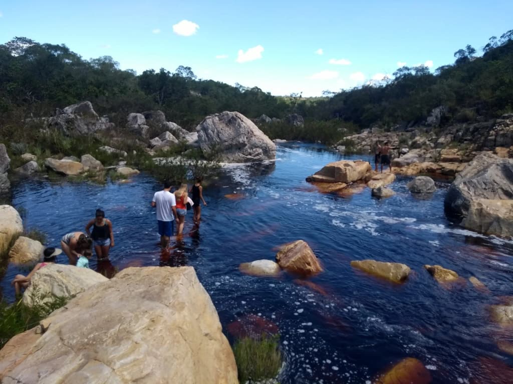 Rustic 18th-century houses and working water mills in the historic village of Curimataí